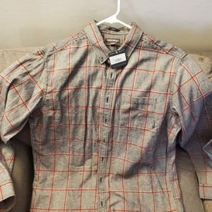 Eddie Bauer Plaid button down